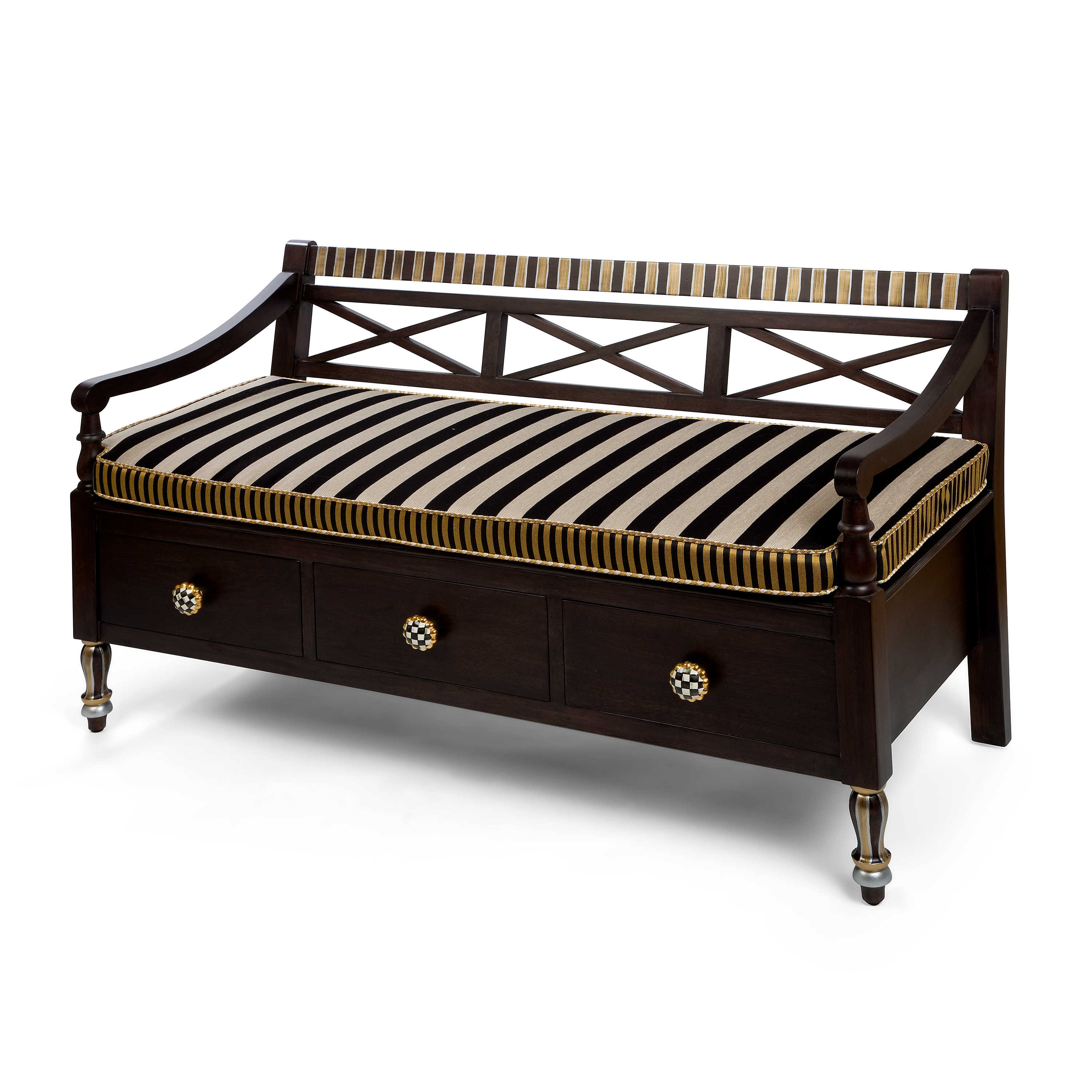 MacKenzie-Childs Vendage Bench | Wayfair